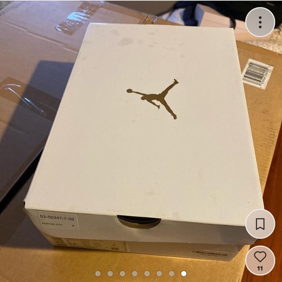 Nike Air Jordan 4 mushroom / fossil - Picture 8 of 8